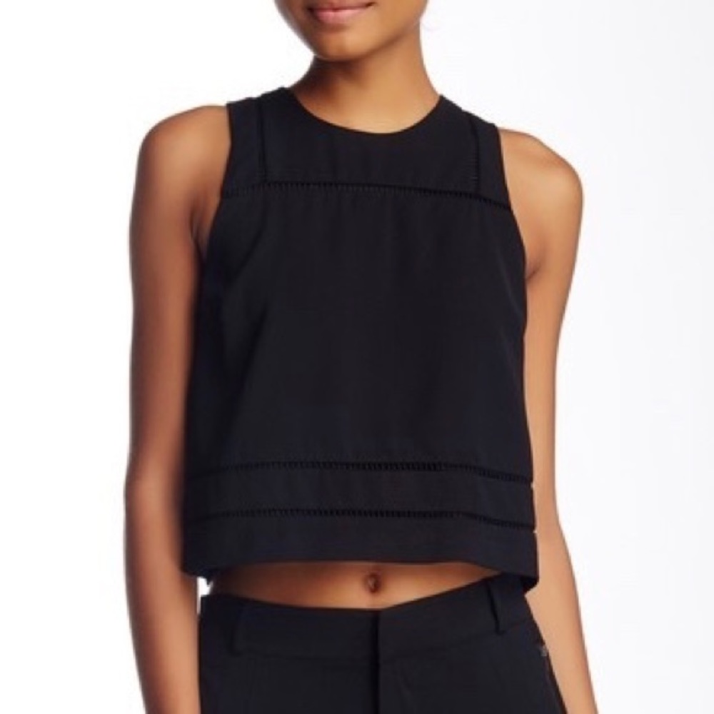 Parker Lace Inset Crop Top